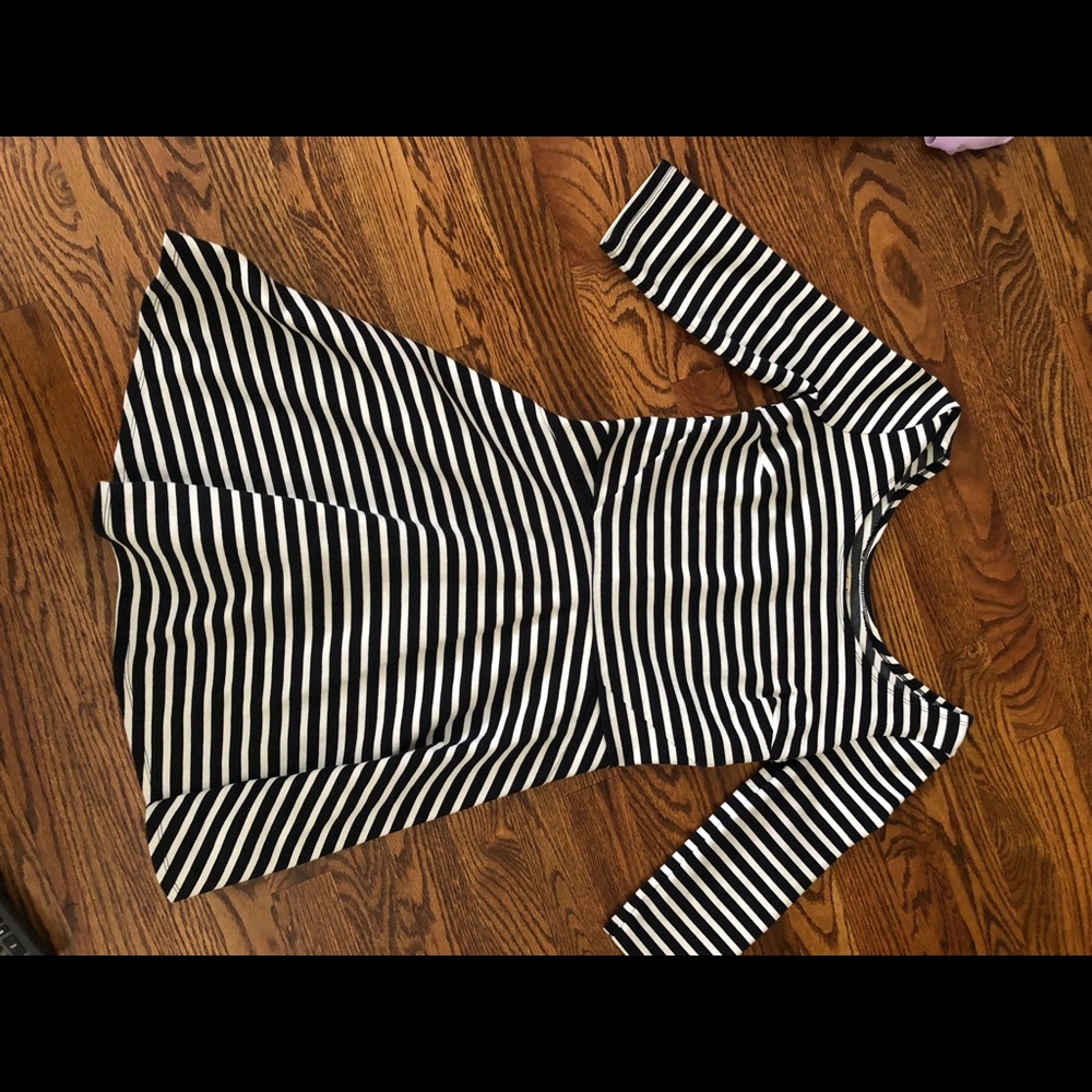 striped dress